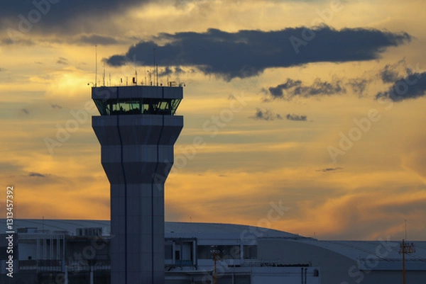 Obraz Aquí la torre de control