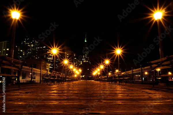 Obraz Guiding lights in the dark