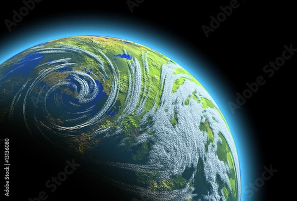 Obraz Planet Earth (close-up details)