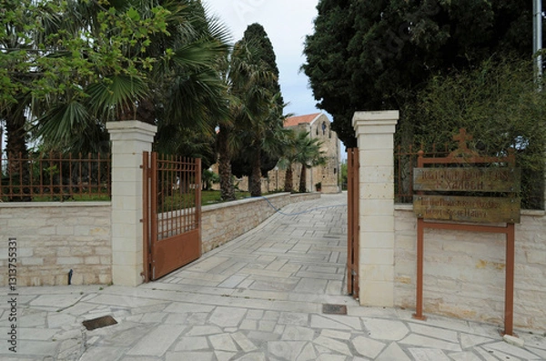 Obraz Le monastère de Chalevi près de Réthymnon en Crète