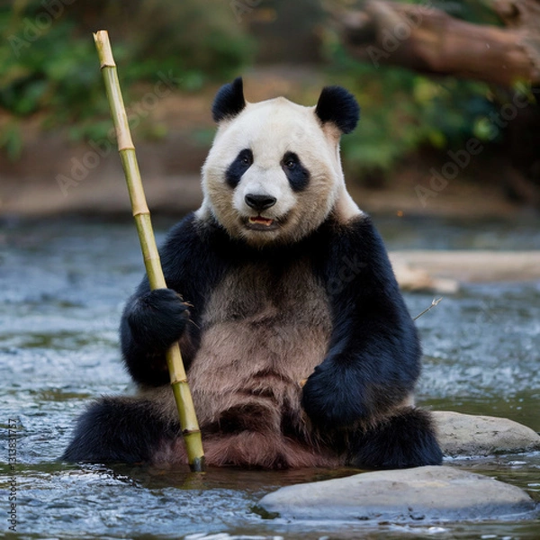 Fototapeta Panda Bear in Nature