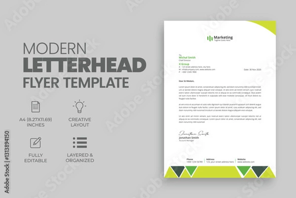 Obraz Letterhead