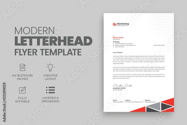Obraz Letterhead