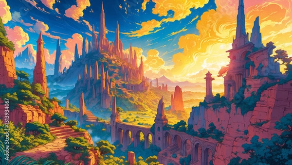 Obraz High-Quality Backgrounds for Presentations & Art  
