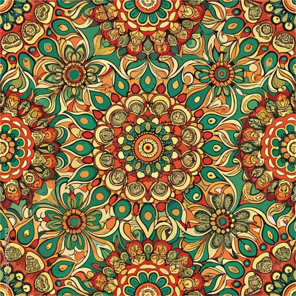 Fototapeta abstract seamless pattern