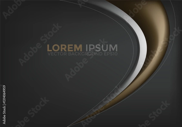 Fototapeta Vector background with spaces for text design