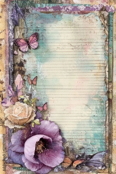 Obraz Antique digital paper