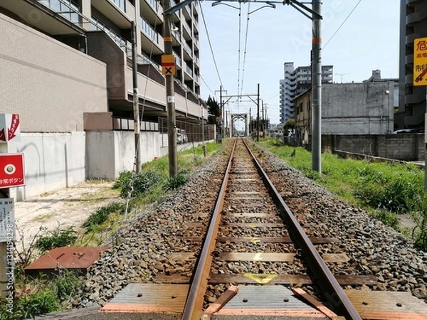 Fototapeta It says "Ube Shinkawa Station" in Japanese. Ube Shinkawa Station in Yamaguchi Prefecture, Japan is the station that appeared in the last scene of the movie "Evangelion: 3.0". It means that Evangelion 