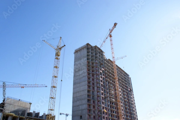 Fototapeta Construction yard