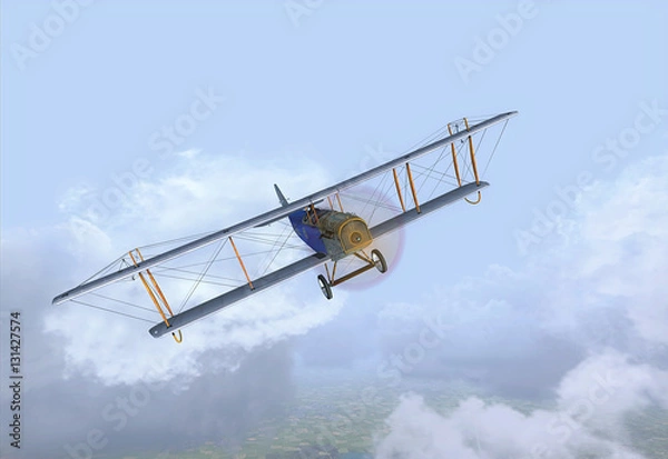 Obraz Curtiss Jenny JN-4D