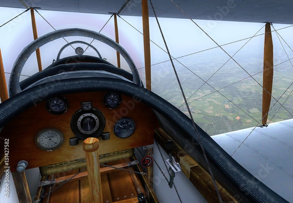 Obraz Curtiss Jenny JN-4D