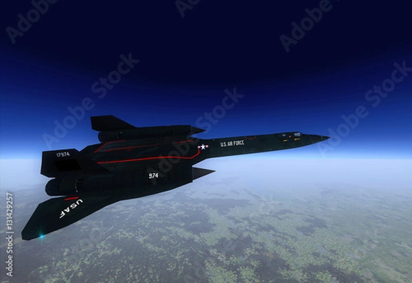 Obraz Lockheed SR-71A Blackbird 4