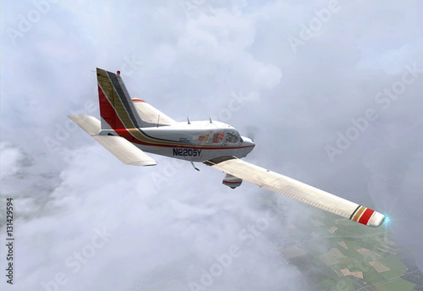 Obraz Piper Cherokee 236 Dakota