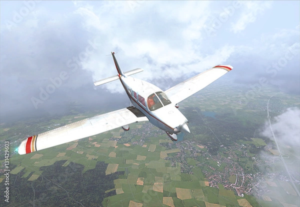 Obraz Piper Cherokee 236 Dakota