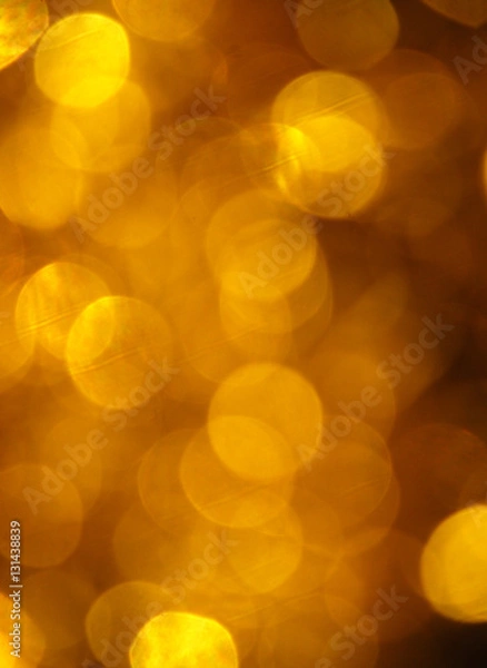 Obraz abstract gold lights 