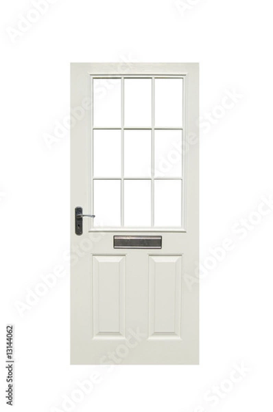 Fototapeta isolated front door