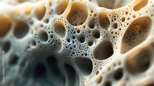 Fototapeta Alien or Natural? A Hyper-Realistic Macro Shot of an Unfamiliar Texture