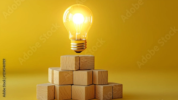 Fototapeta Building Ideas The Path to Innovation