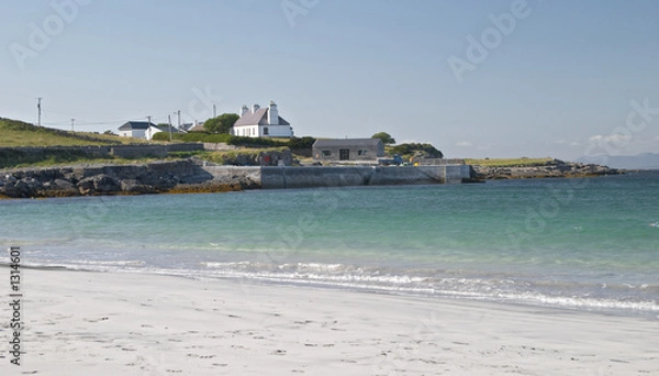 Fototapeta beach at inis mór