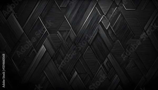 Obraz A visually captivating Carbon Line Textures PC wallpaper, created with AI to provide a futuristic and high-tech background for any digital setup.

