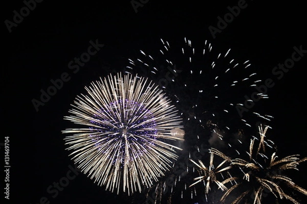 Fototapeta 宮島水中花火大会