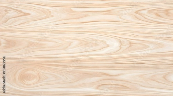 Fototapeta Light Natural Wood Texture with Subtle Grain Patterns for Design