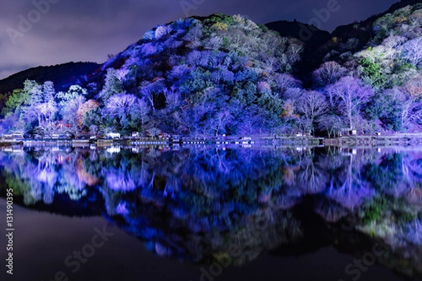 Obraz 嵐山 ライトアップ