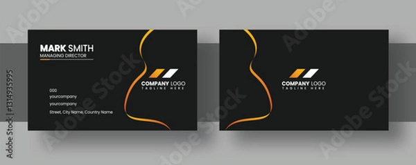 Fototapeta Visiting card