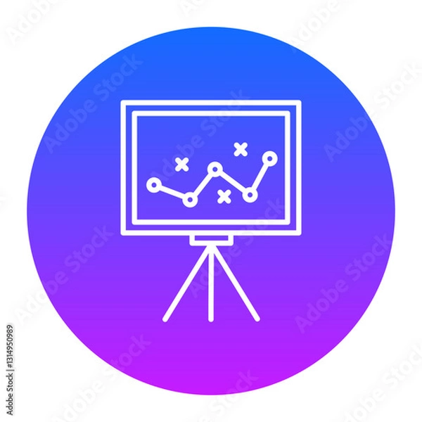 Fototapeta Strategy Icon