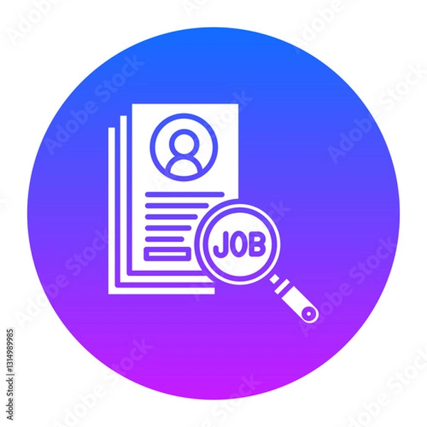 Obraz Employees Search Icon