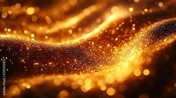 Obraz abstract background with bokeh effect