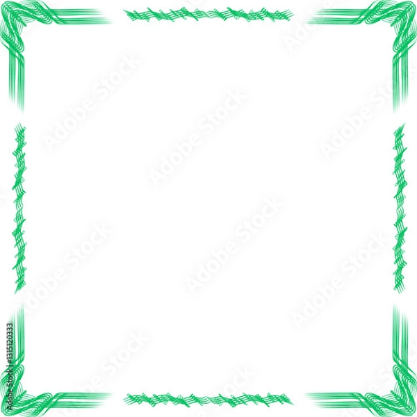 Obraz Creative and Artistic Square borders and Frames, Photo frames, Colorful Borders
