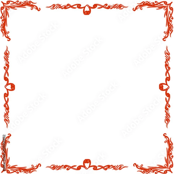 Obraz Creative and Artistic Square borders and Frames, Photo frames, Colorful Borders
