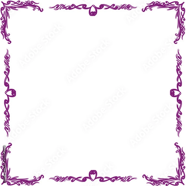 Obraz Creative and Artistic Square borders and Frames, Photo frames, Colorful Borders
