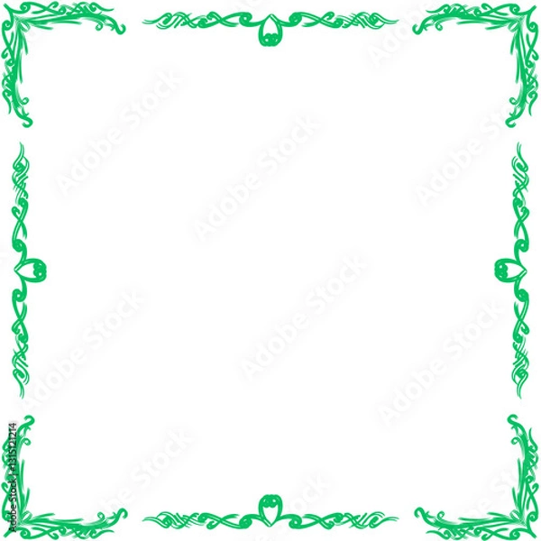 Obraz Creative and Artistic Square borders and Frames, Photo frames, Colorful Borders
