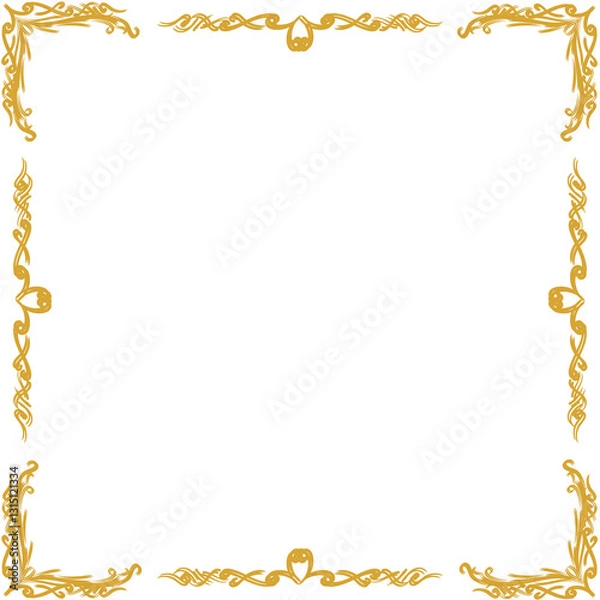 Obraz Creative and Artistic Square borders and Frames, Photo frames, Colorful Borders
