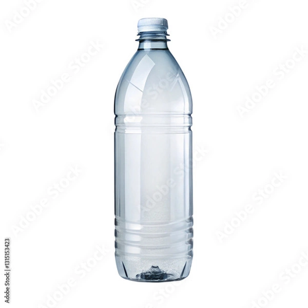Obraz water bottle isolated on white