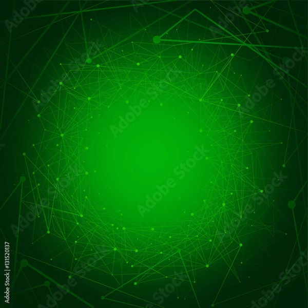 Fototapeta Moving colorful lines of abstract background.