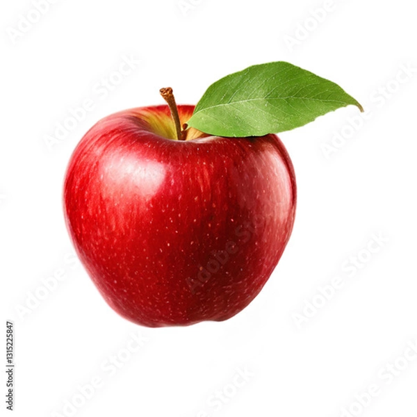 Fototapeta apple isolated on transparent background
