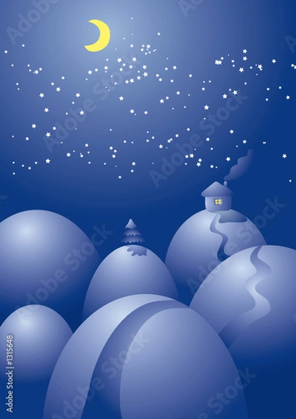 Obraz christmas greeting card