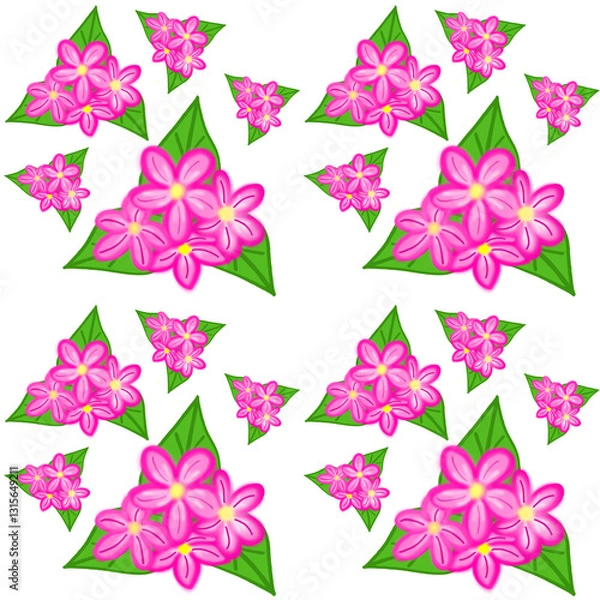 Obraz seamless pattern with flowers
