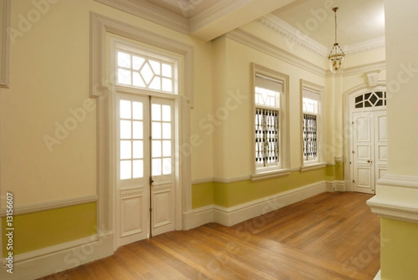 Fototapeta interior, door & window