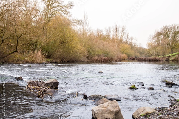 Fototapeta Winter river