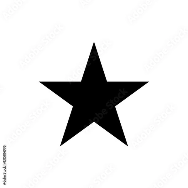 Fototapeta star icon