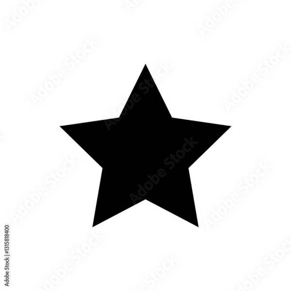 Fototapeta star icon