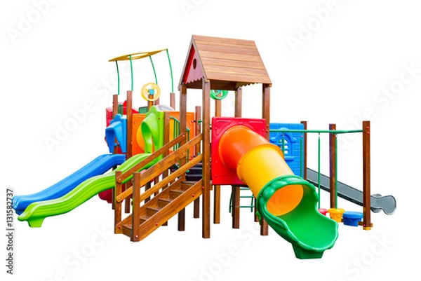 Fototapeta Colorful playground