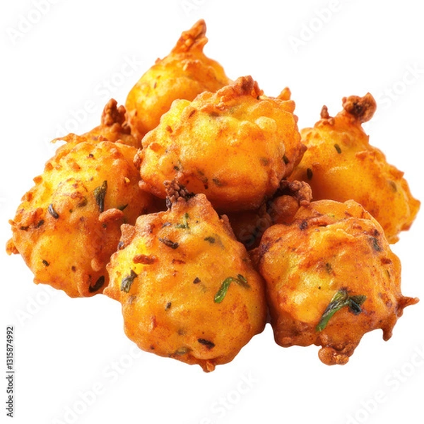 Obraz pakora isolated on white or transparent background