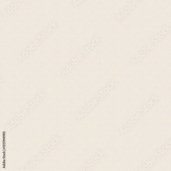 Obraz Seamless solid cream textured herringbone background.