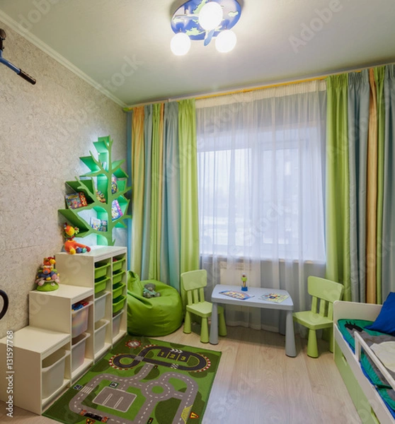Obraz interior of kids playing room