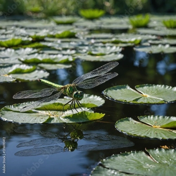 Obraz white water lily